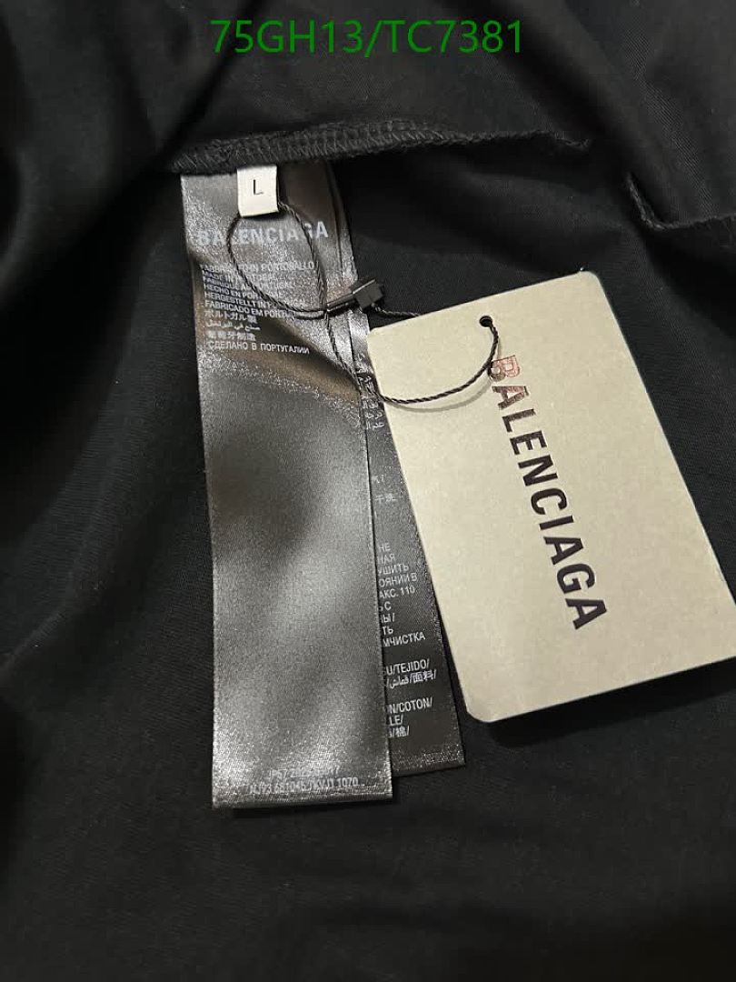 Balenciaga-Clothing Code: TC7381 $: 75USD