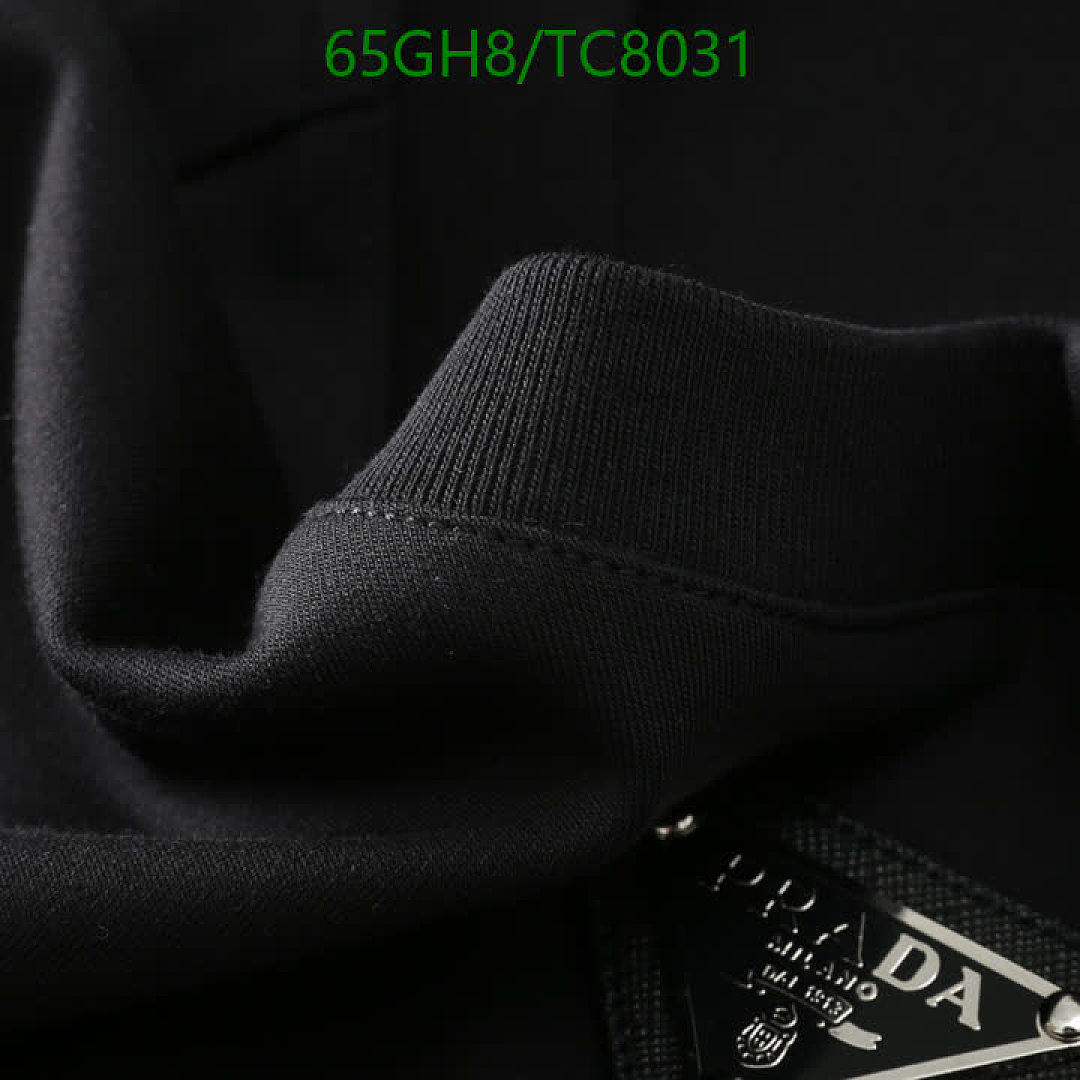 Prada-Clothing Code: TC8031 $: 65USD