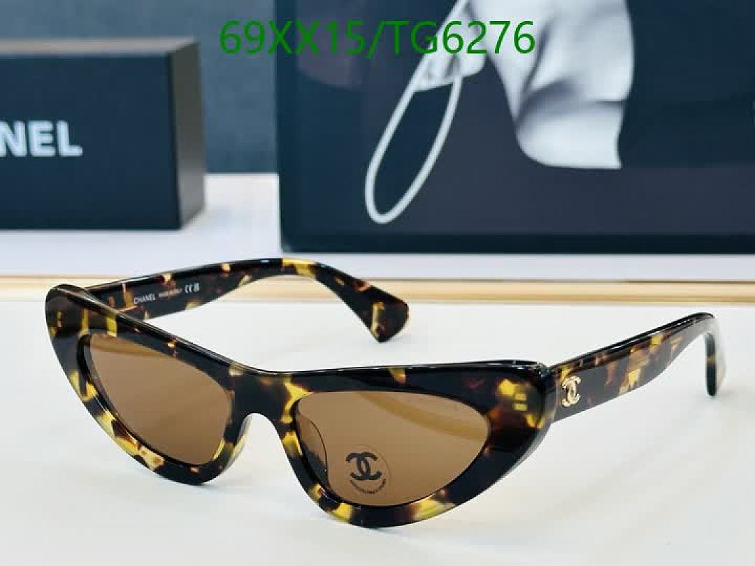 Chanel-Glasses Code: TG6276 $: 69USD