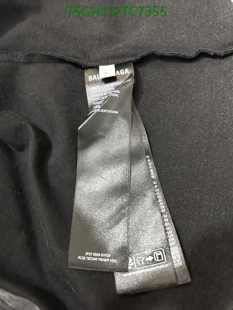 Balenciaga-Clothing Code: TC7355 $: 75USD