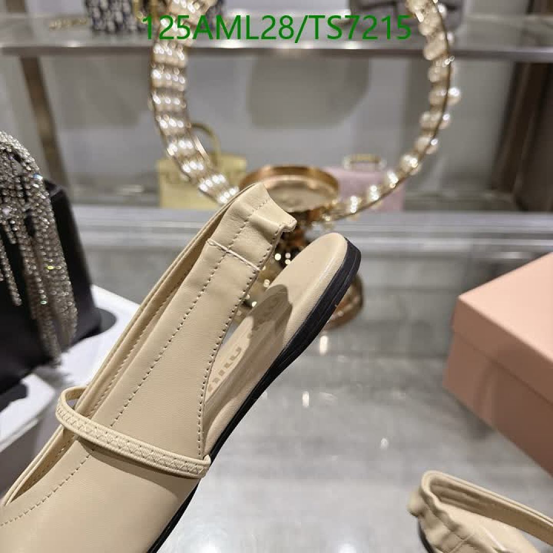 Miu Miu-Shoes(Women) Code: TS7215 $: 125USD
