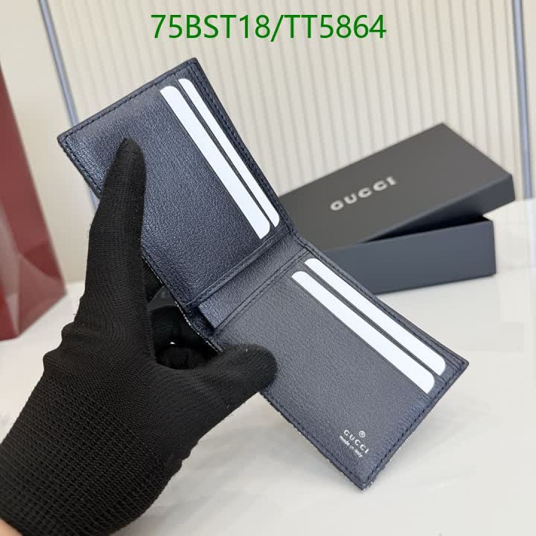 Gucci-Wallets(5A) Code: TT5864 $: 75USD
