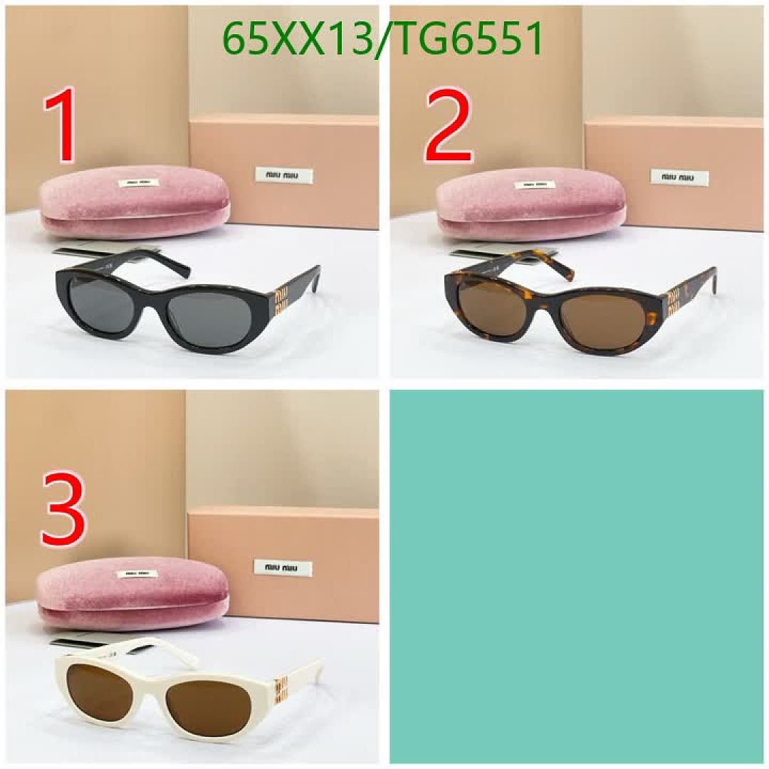 Miu Miu-Glasses Code: TG6551 $: 65USD