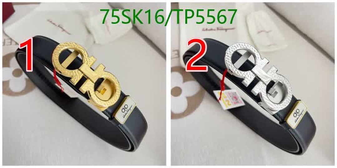 Ferragamo-Belts Code: TP5567 $: 75USD
