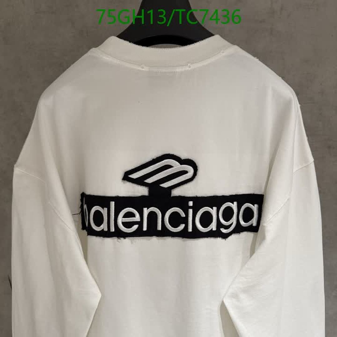 Balenciaga-Clothing Code: TC7436 $: 75USD