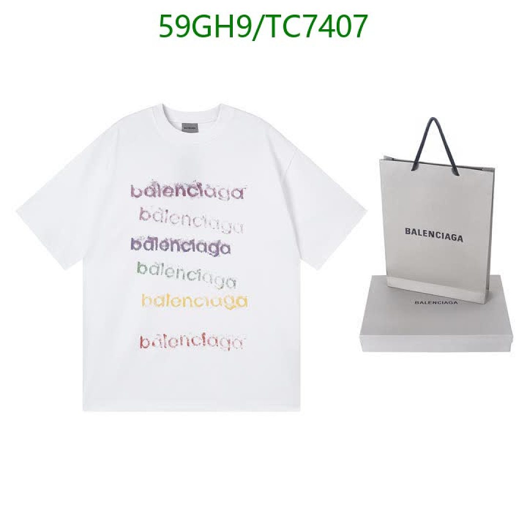 Balenciaga-Clothing Code: TC7407 $: 59USD