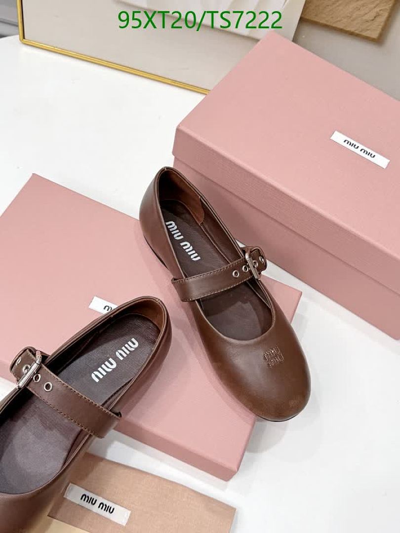 Miu Miu-Shoes(Women) Code: TS7222 $: 95USD