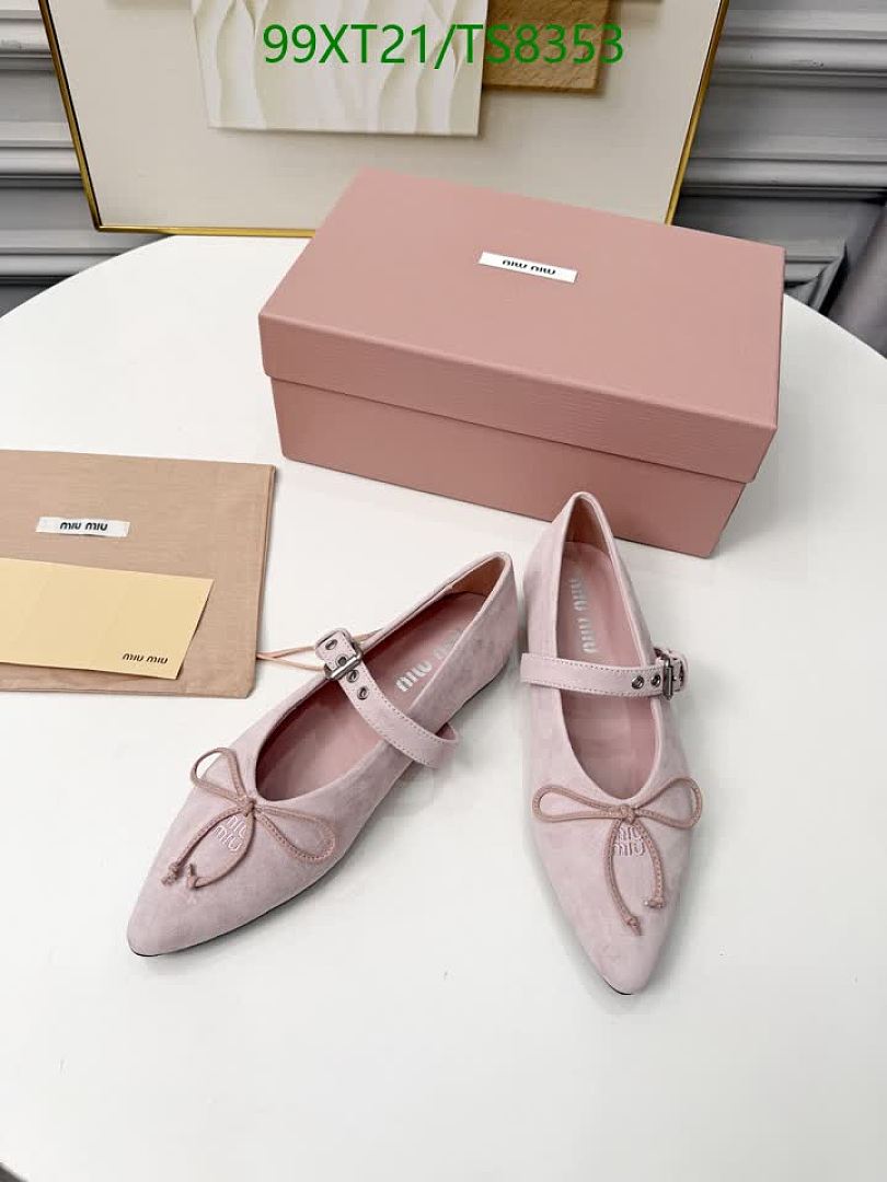 Miu Miu-Shoes(Women) Code: TS8353 $: 99USD