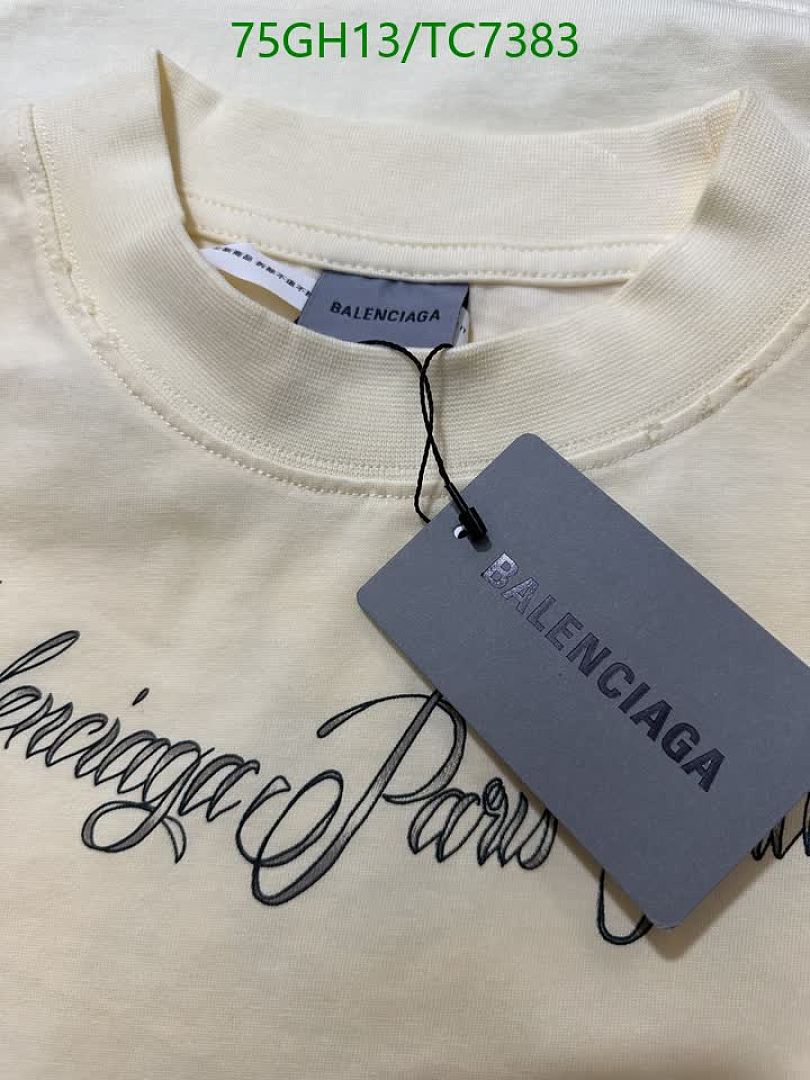 Balenciaga-Clothing Code: TC7383 $: 75USD