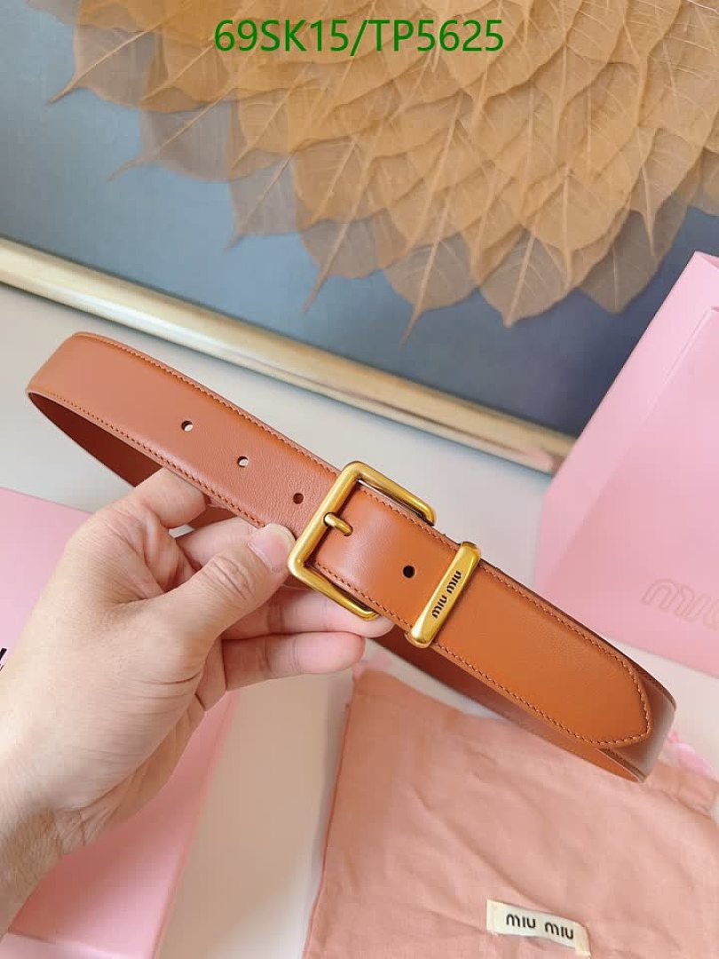 MIU MIU-Belts Code: TP5625 $: 69USD
