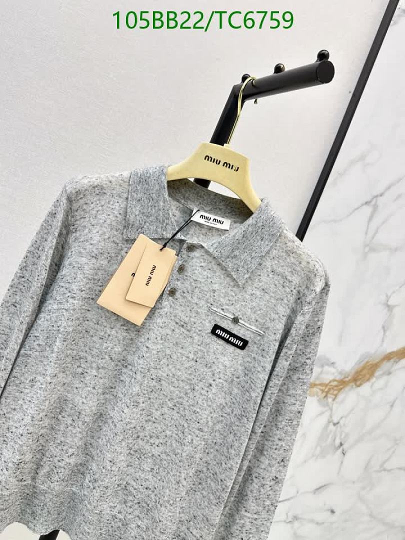 Miu Miu-Clothing Code: TC6759 $: 105USD