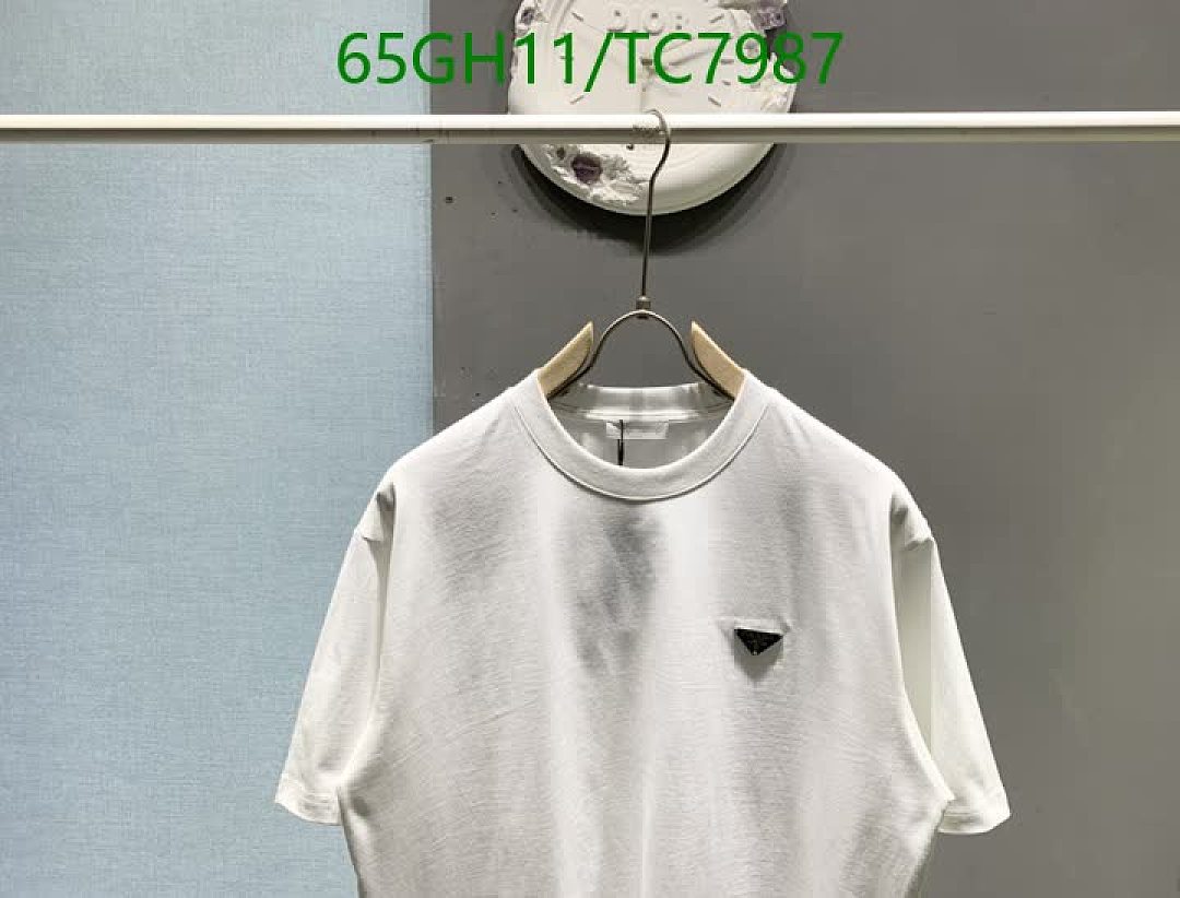 Prada-Clothing Code: TC7987 $: 65USD