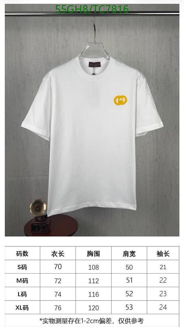 Gucci-Clothing Code: TC7816 $: 55USD