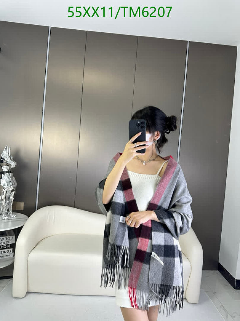Burberry-Scarves Code: TM6207 $: 55USD