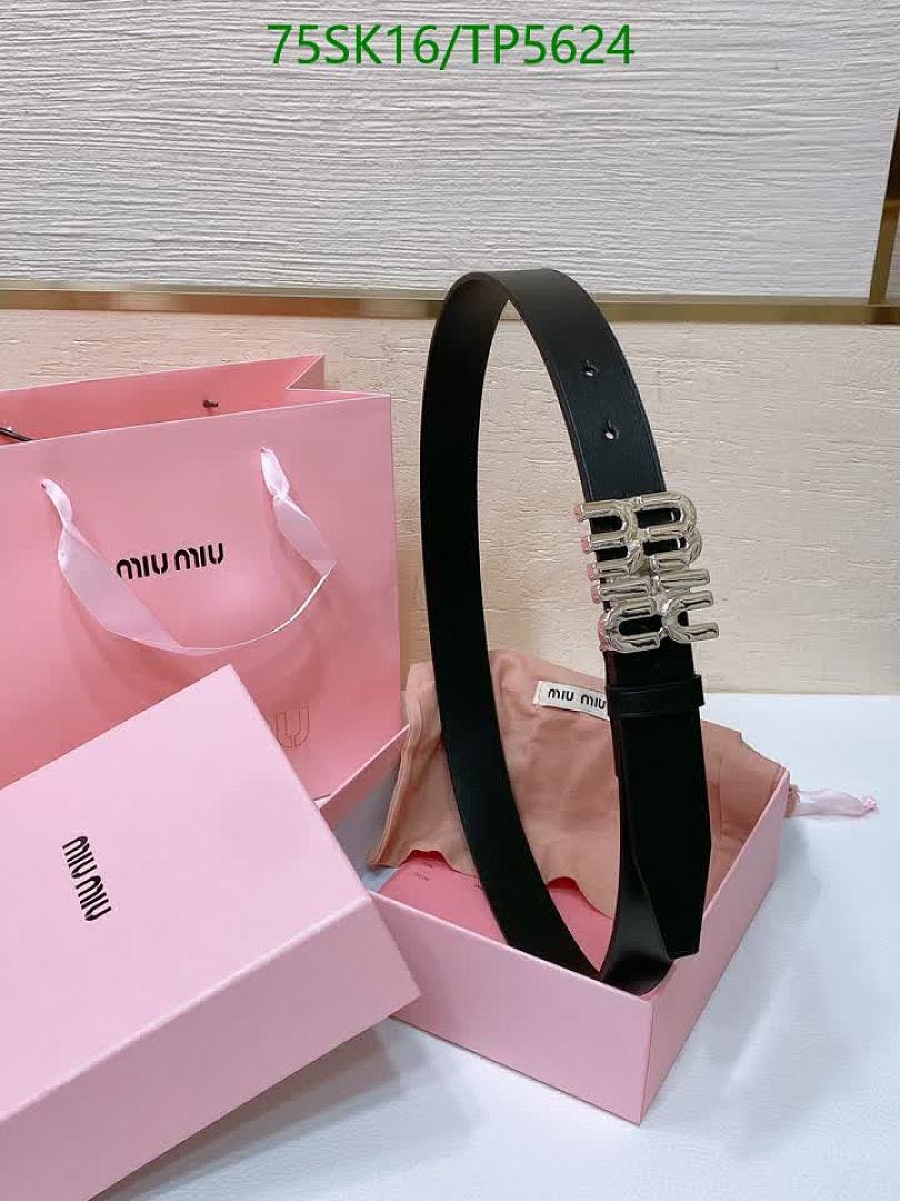 MIU MIU-Belts Code: TP5624 $: 75USD