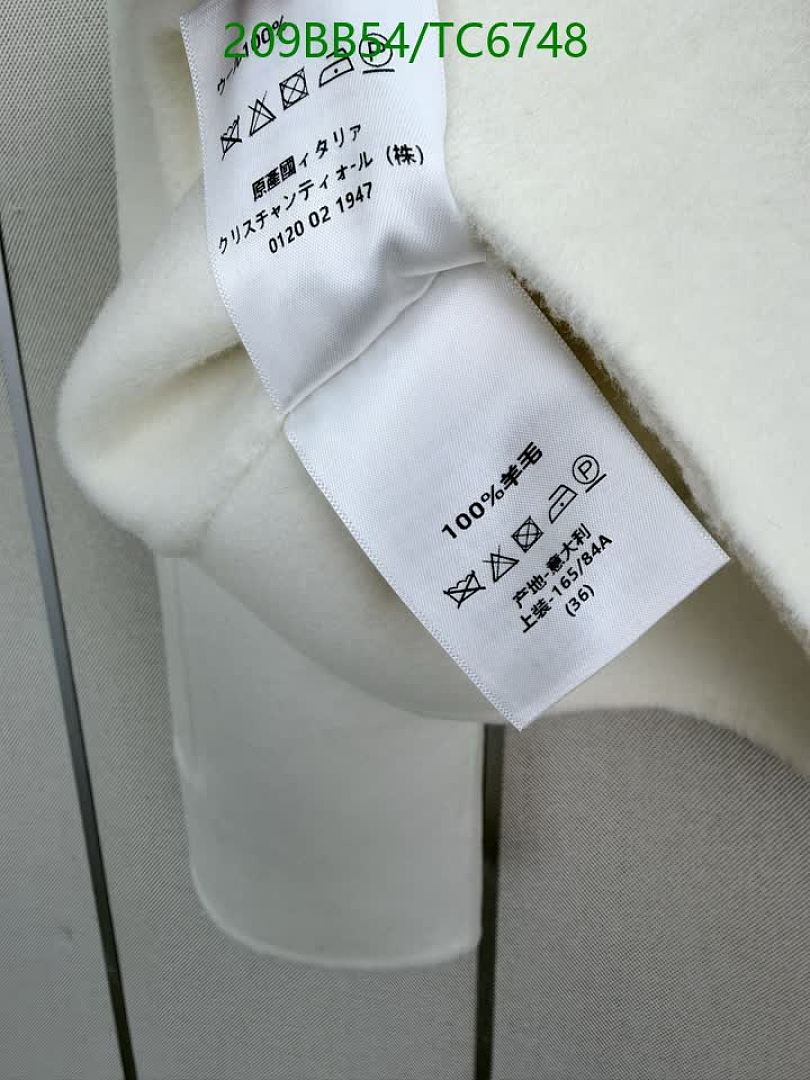 Dior-Clothing Code: TC6748 $: 209USD