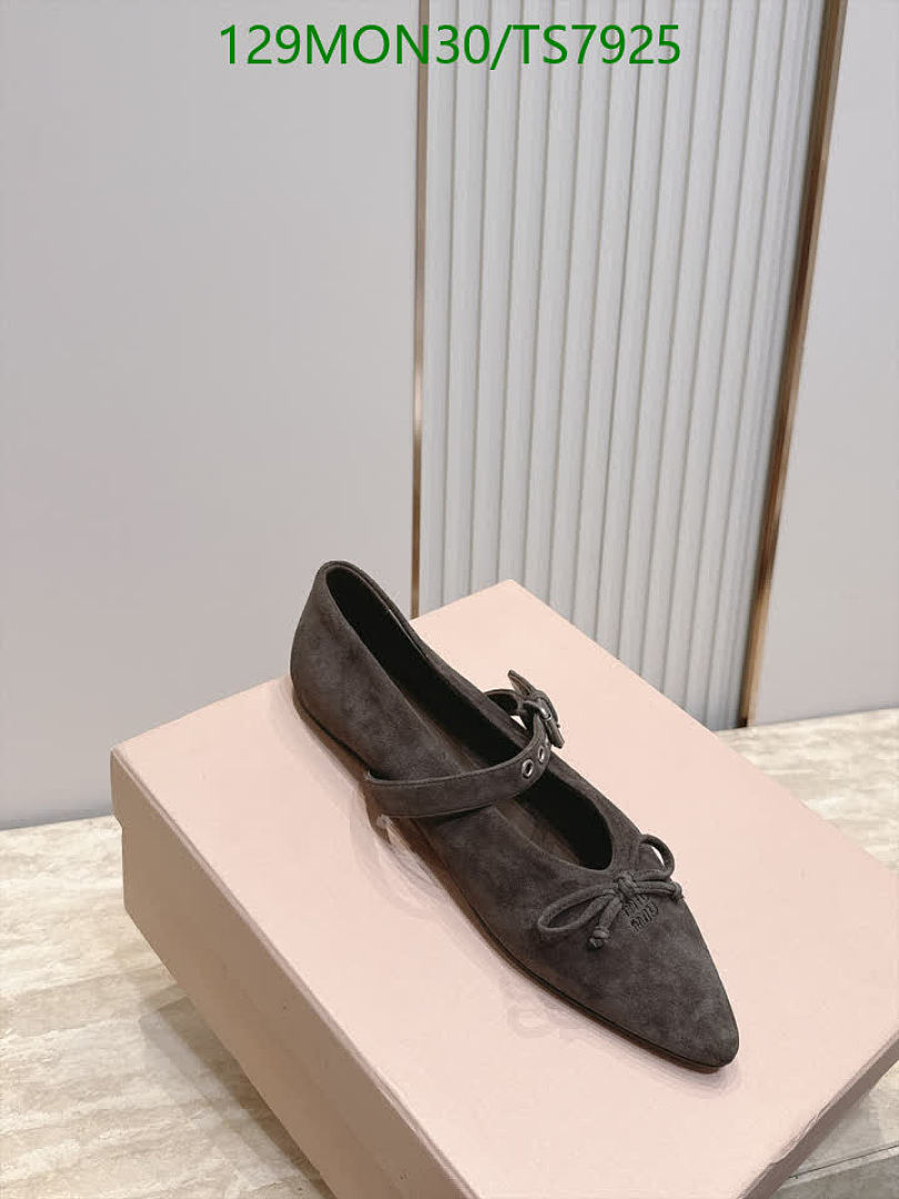 Miu Miu-Shoes(Women) Code: TS7925 $: 129USD