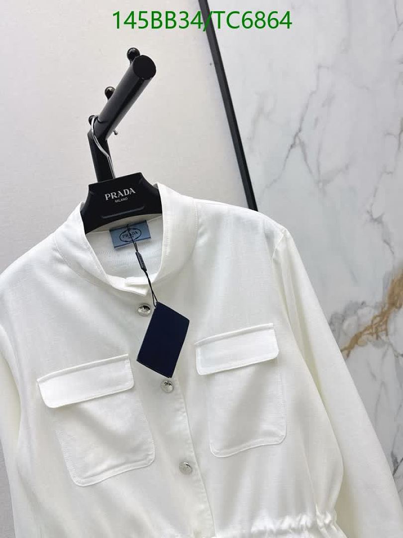 Prada-Clothing Code: TC6864 $: 145USD