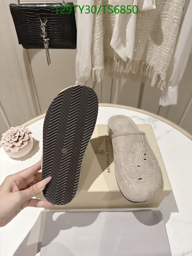 Brunello Cucinelli-Shoes(Women) Code: TS6850 $: 129USD