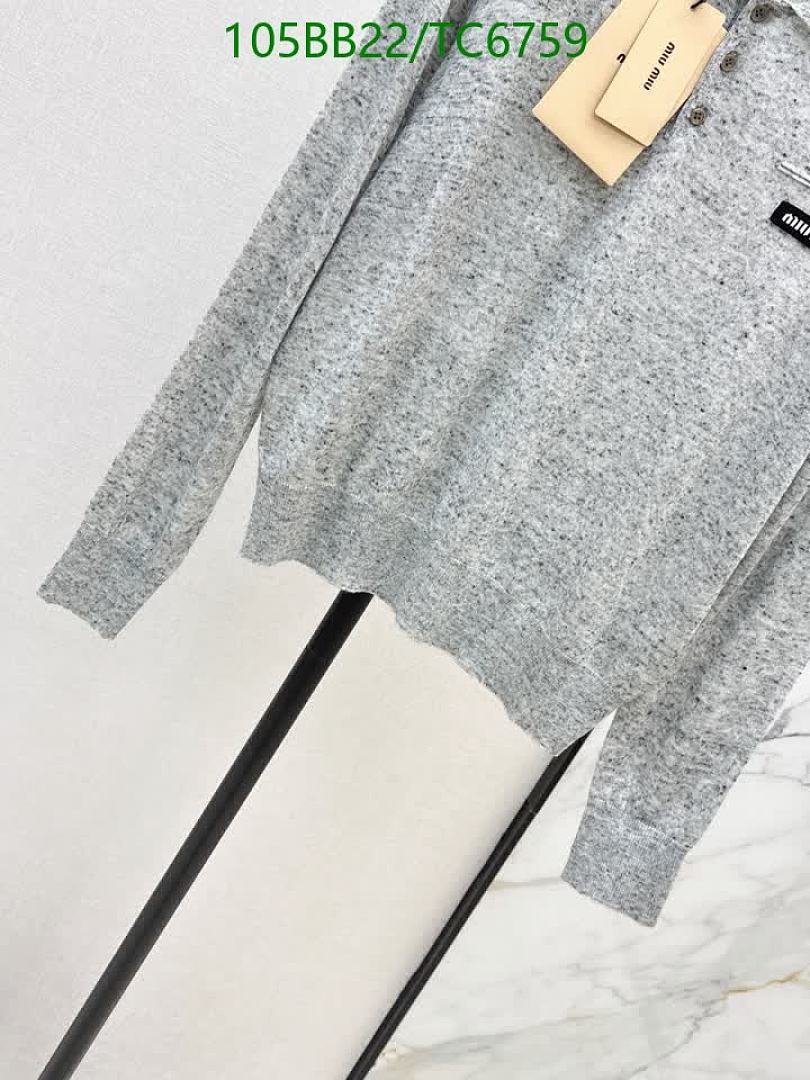 Miu Miu-Clothing Code: TC6759 $: 105USD