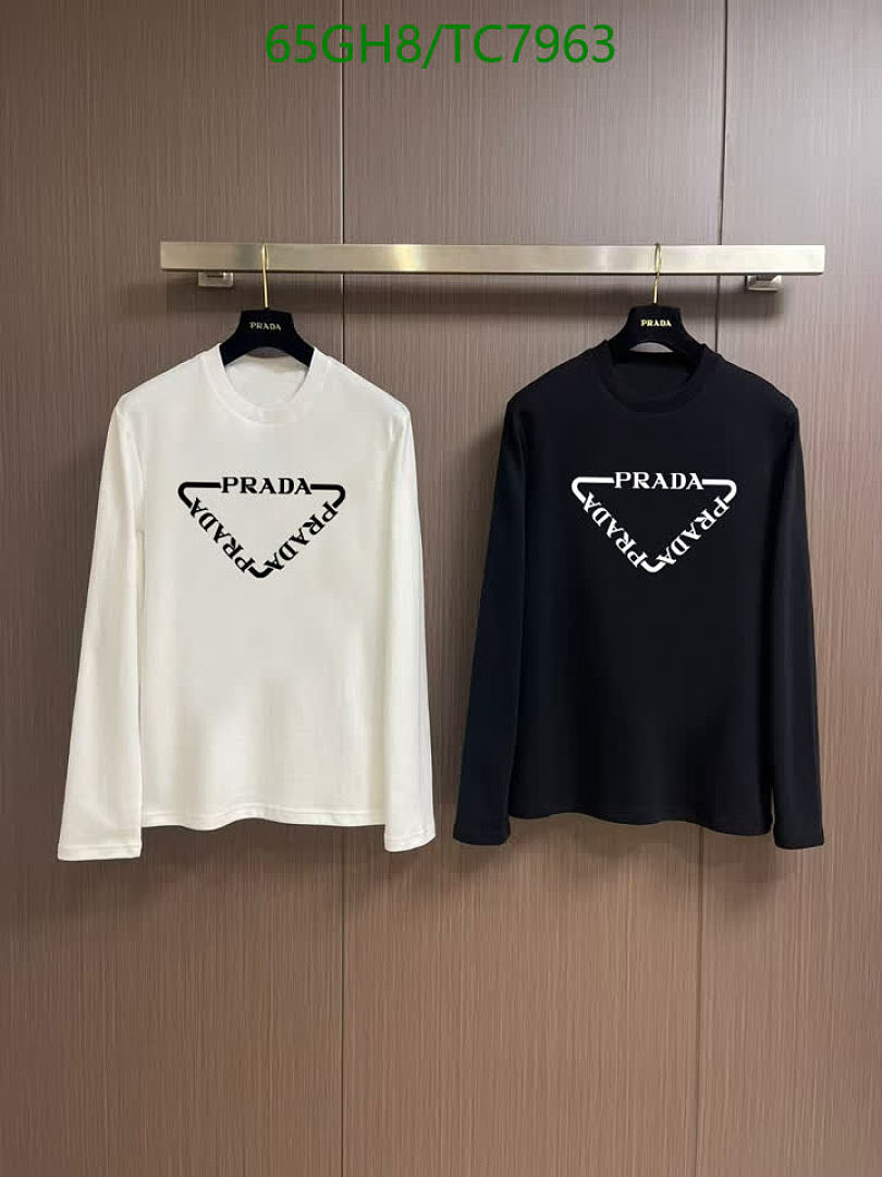 Prada-Clothing Code: TC7963 $: 65USD