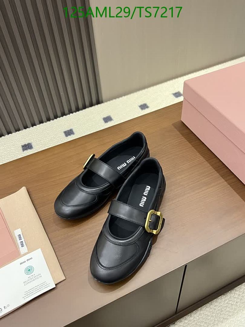 Miu Miu-Shoes(Women) Code: TS7217 $: 125USD