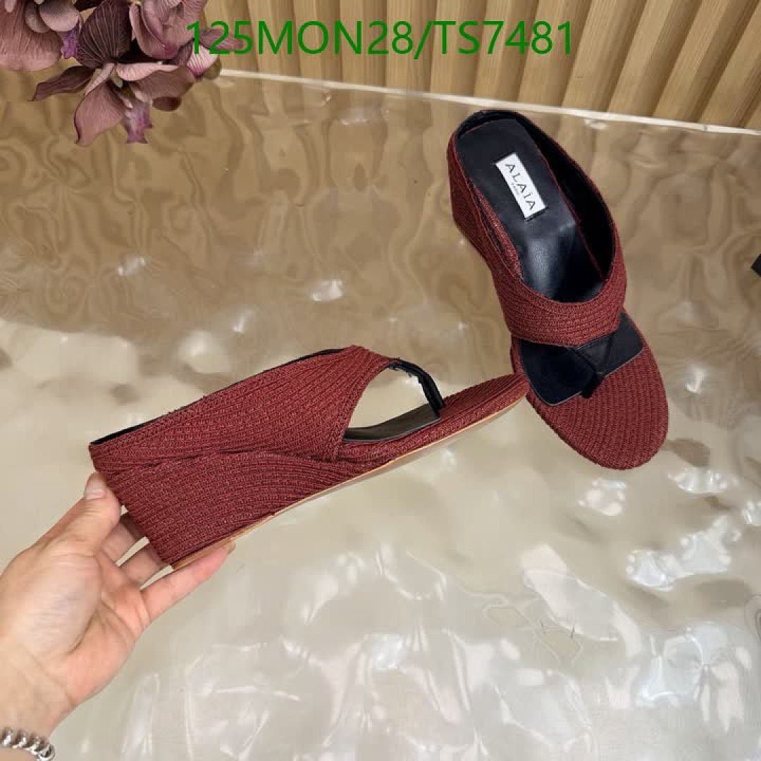Alaia-Shoes(Women) Code: TS7481 $: 125USD