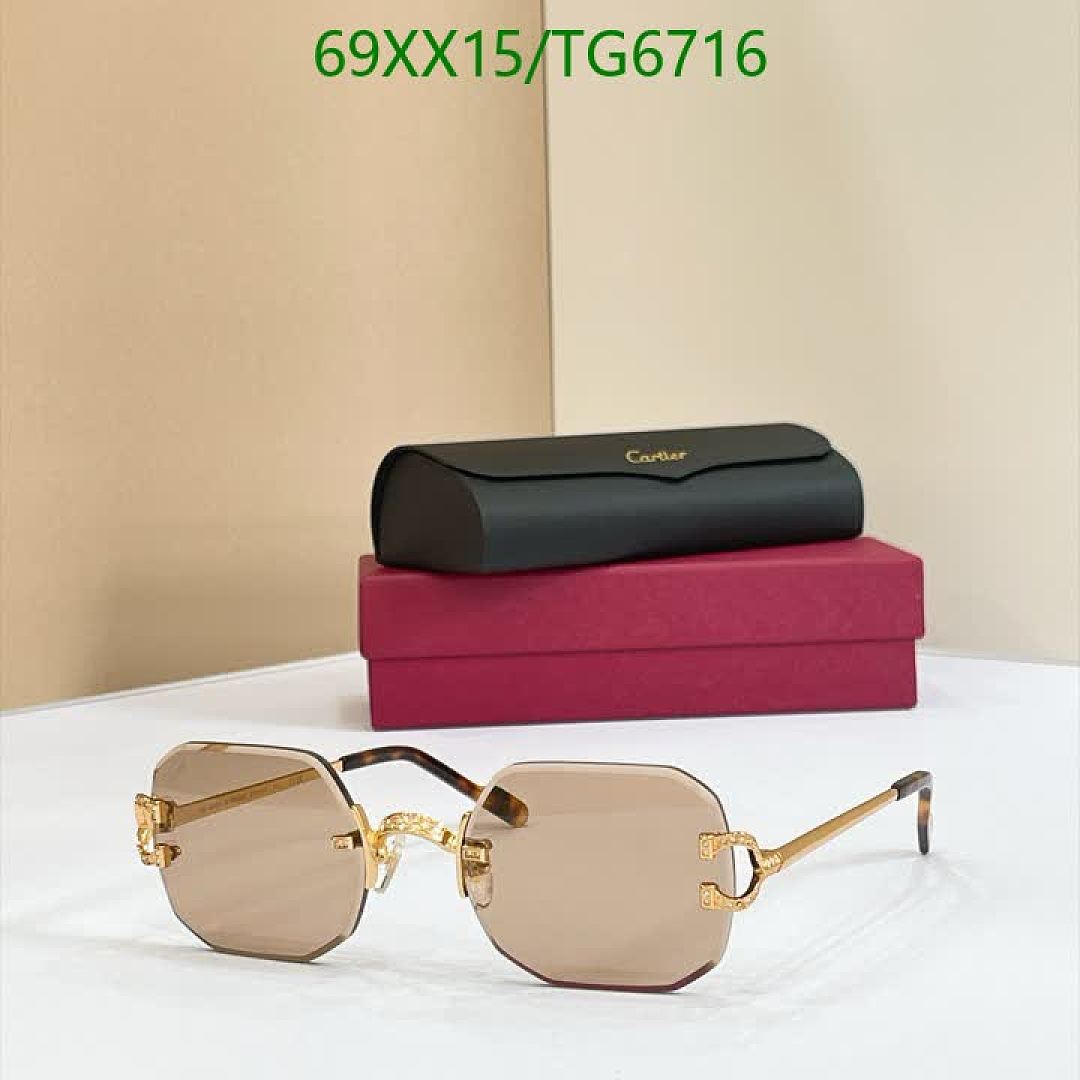 Cartier-Glasses Code: TG6716 $: 69USD
