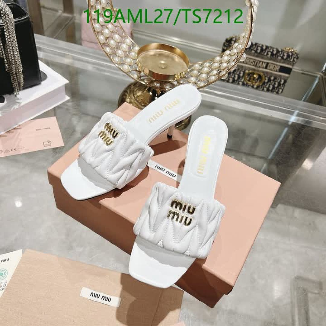 Miu Miu-Shoes(Women) Code: TS7212 $: 119USD