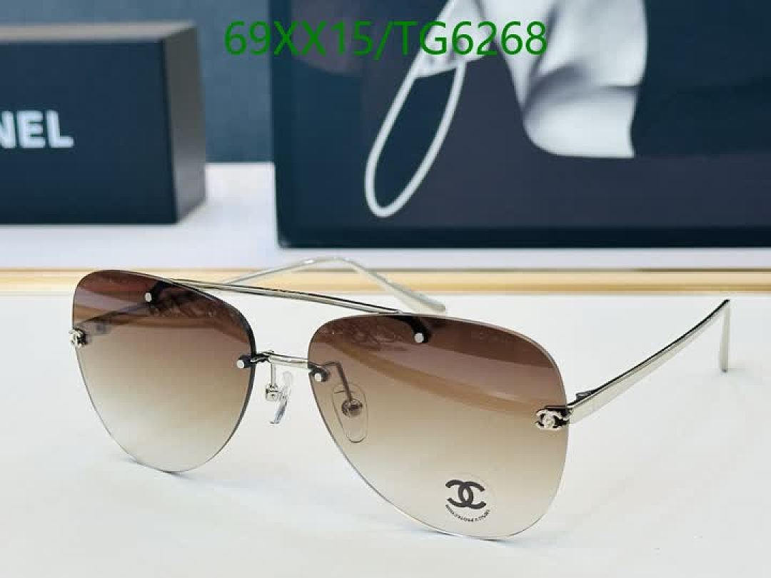 Chanel-Glasses Code: TG6268 $: 69USD