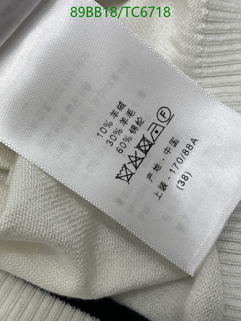 Dior-Clothing Code: TC6718 $: 89USD