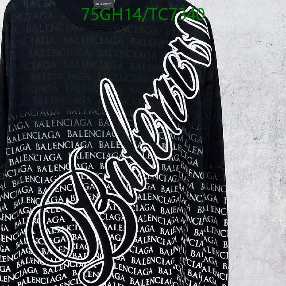 Balenciaga-Clothing Code: TC7340 $: 75USD