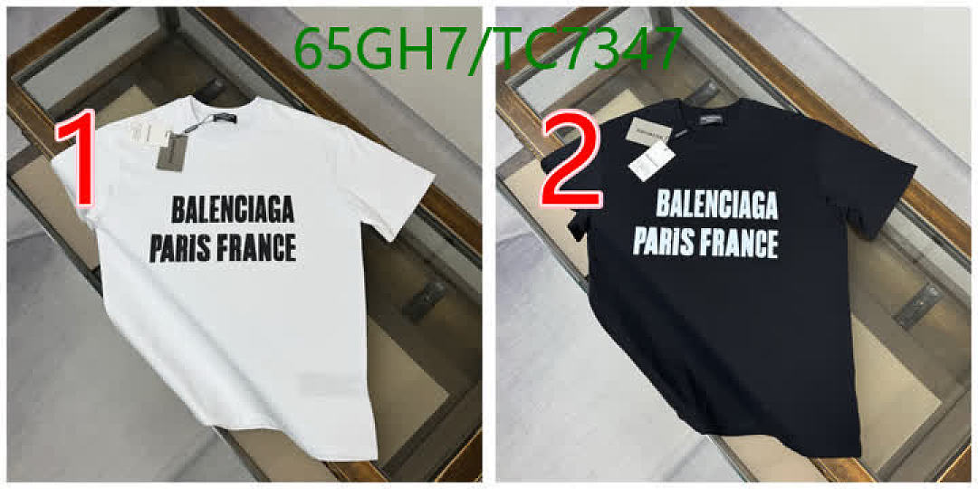 Balenciaga-Clothing Code: TC7347 $: 65USD