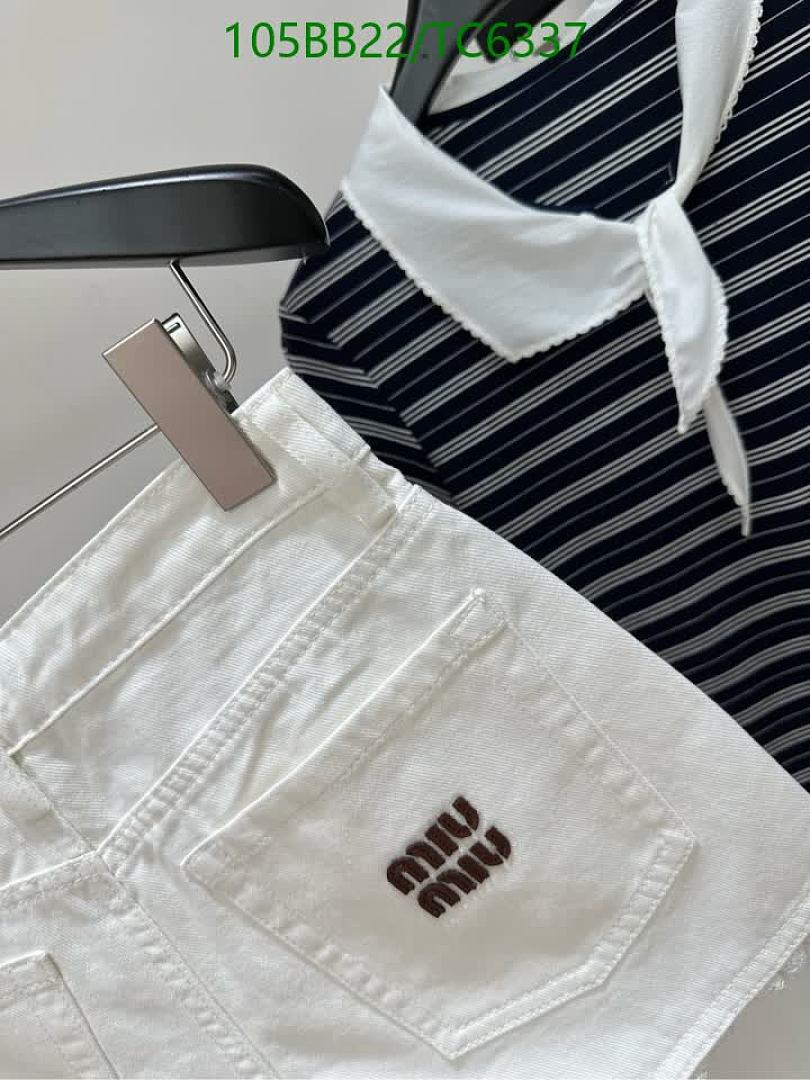 Miu Miu-Clothing Code: TC6337 $: 105USD