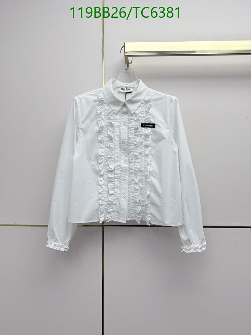 Miu Miu-Clothing Code: TC6381 $: 119USD
