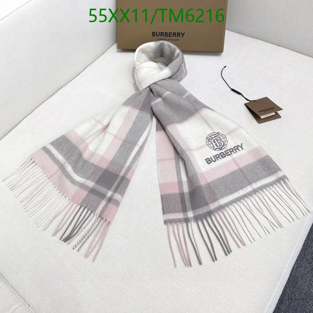 Burberry-Scarves Code: TM6216 $: 55USD