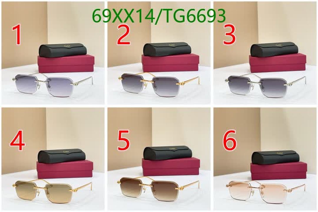 Cartier-Glasses Code: TG6693 $: 69USD