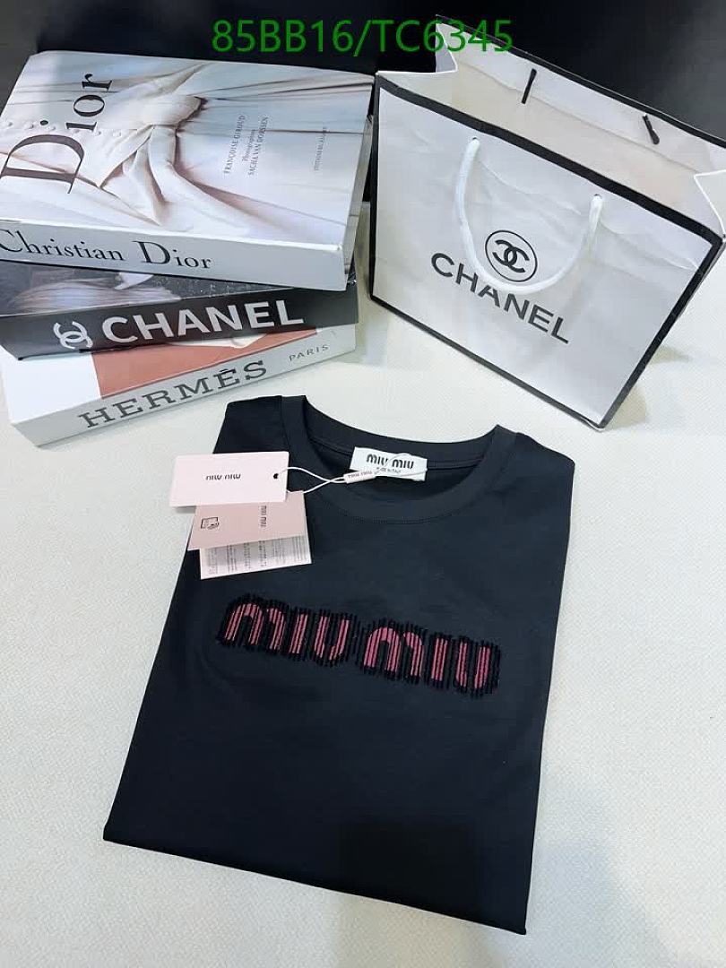 Miu Miu-Clothing Code: TC6345 $: 85USD