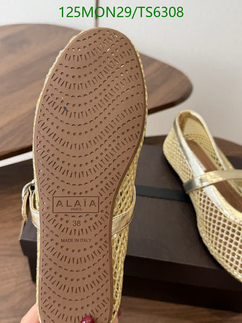 Alaia-Shoes(Women) Code: TS6308 $: 125USD