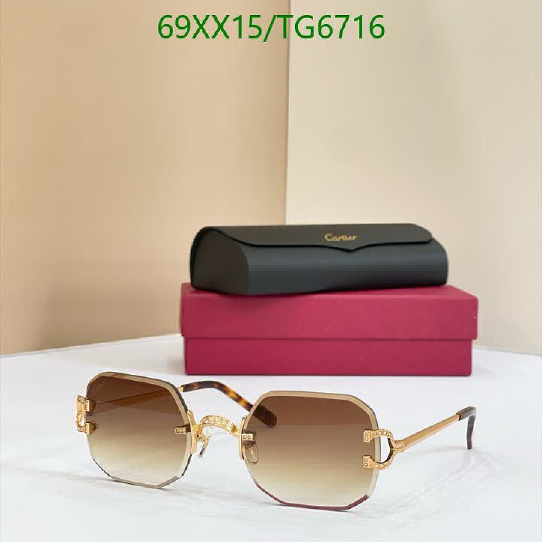 Cartier-Glasses Code: TG6716 $: 69USD