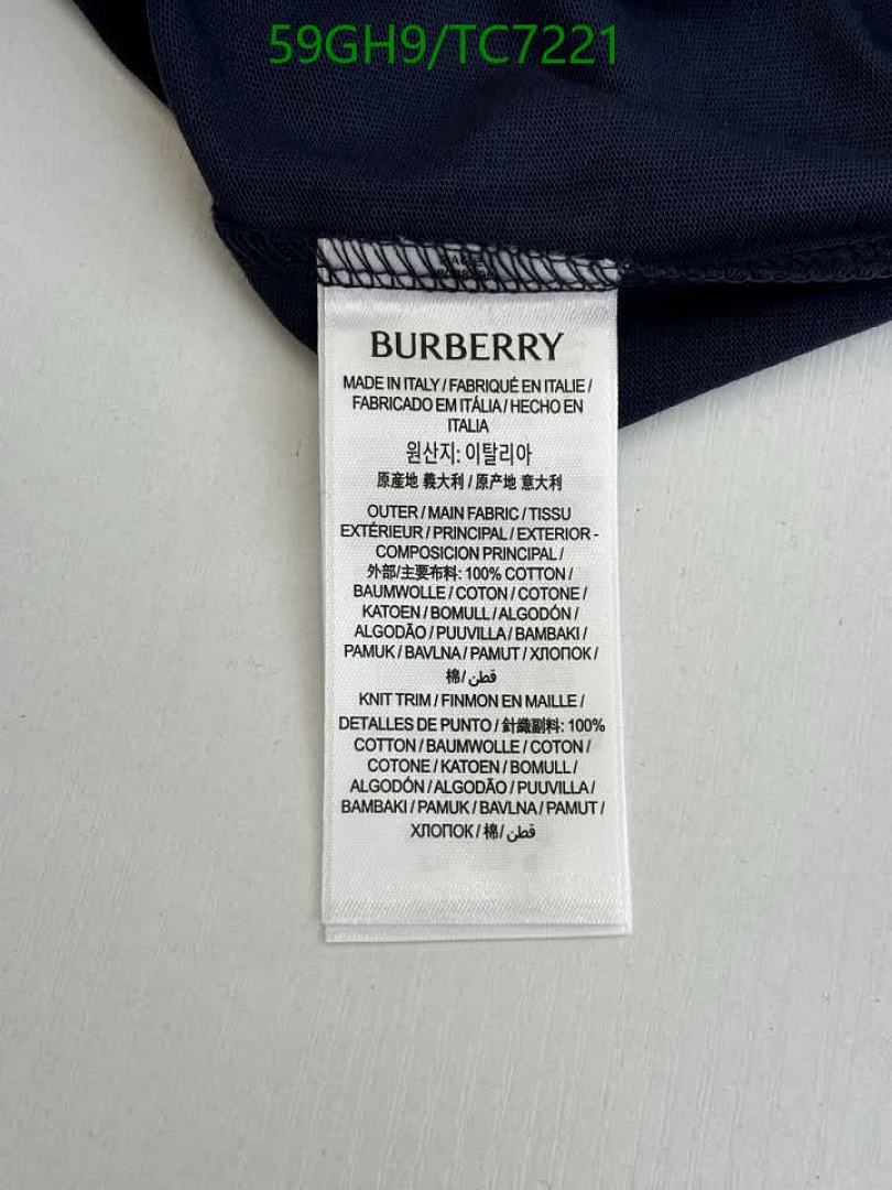 Burberry-Clothing Code: TC7221 $: 59USD