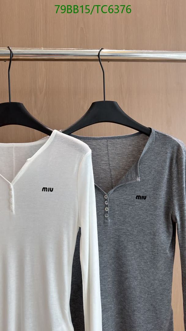 Miu Miu-Clothing Code: TC6376 $: 79USD