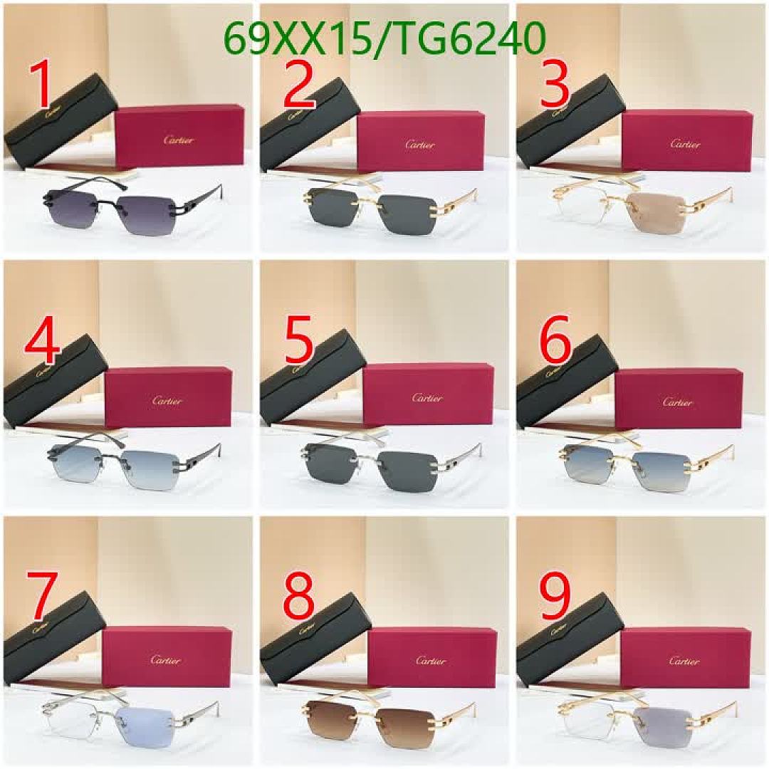 Cartier-Glasses Code: TG6240 $: 69USD
