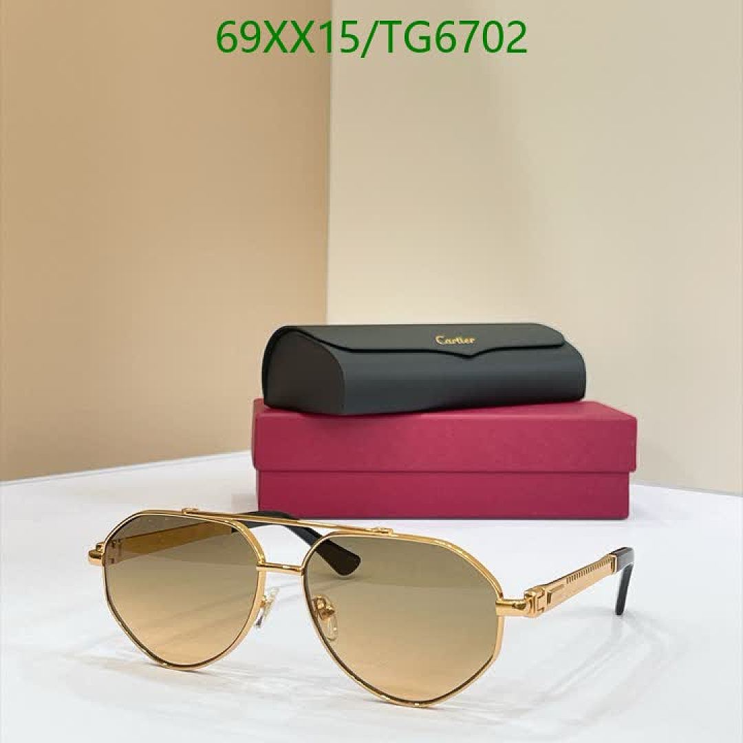 Cartier-Glasses Code: TG6702 $: 69USD