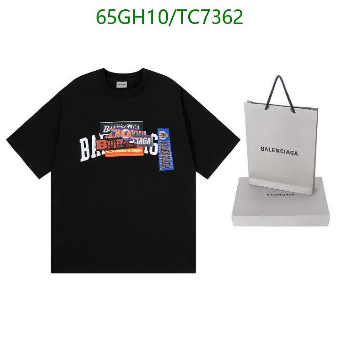 Balenciaga-Clothing Code: TC7362 $: 65USD