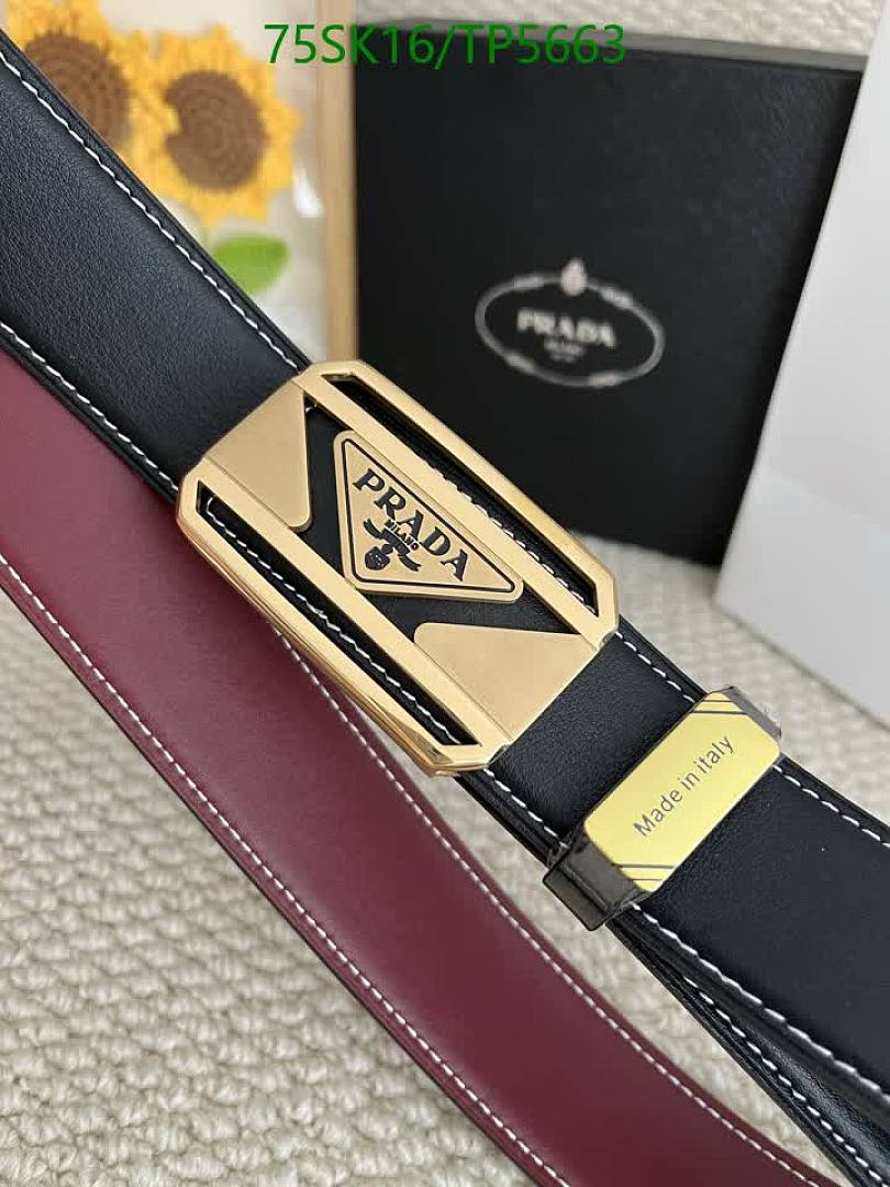 Prada-Belts Code: TP5663 $: 75USD