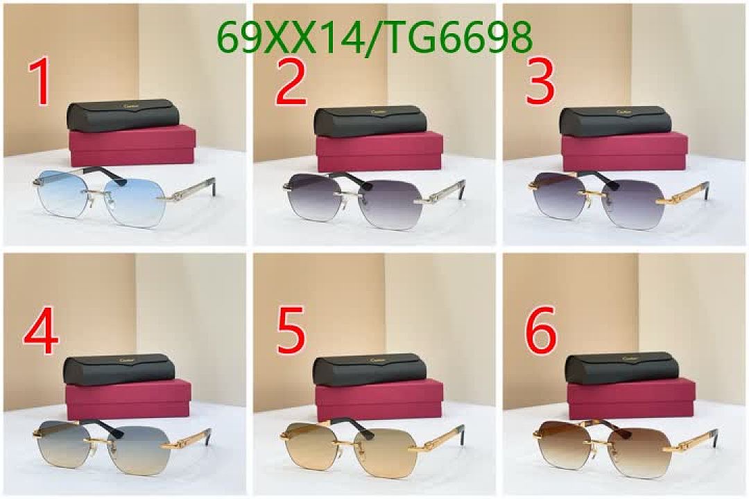 Cartier-Glasses Code: TG6698 $: 69USD
