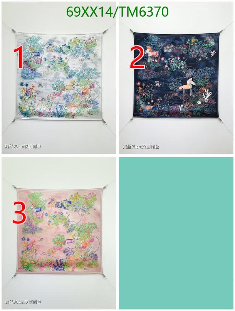 Dior-Scarves Code: TM6370 $: 69USD