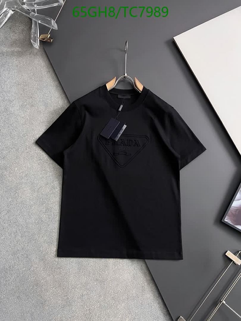 Prada-Clothing Code: TC7989 $: 65USD
