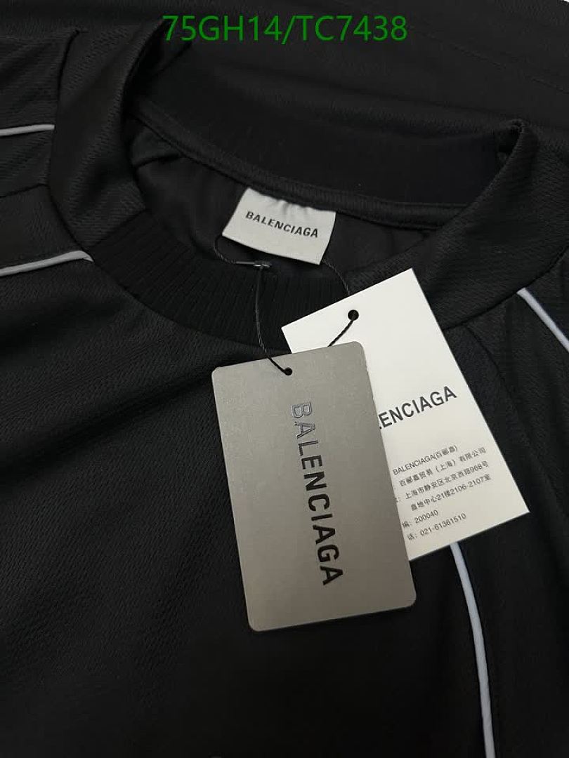 Balenciaga-Clothing Code: TC7438 $: 75USD